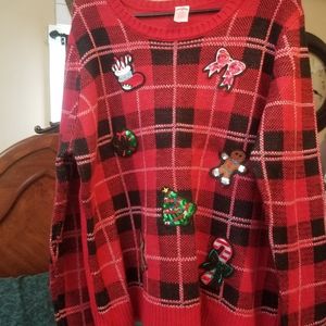 Christmas sweater women 2x